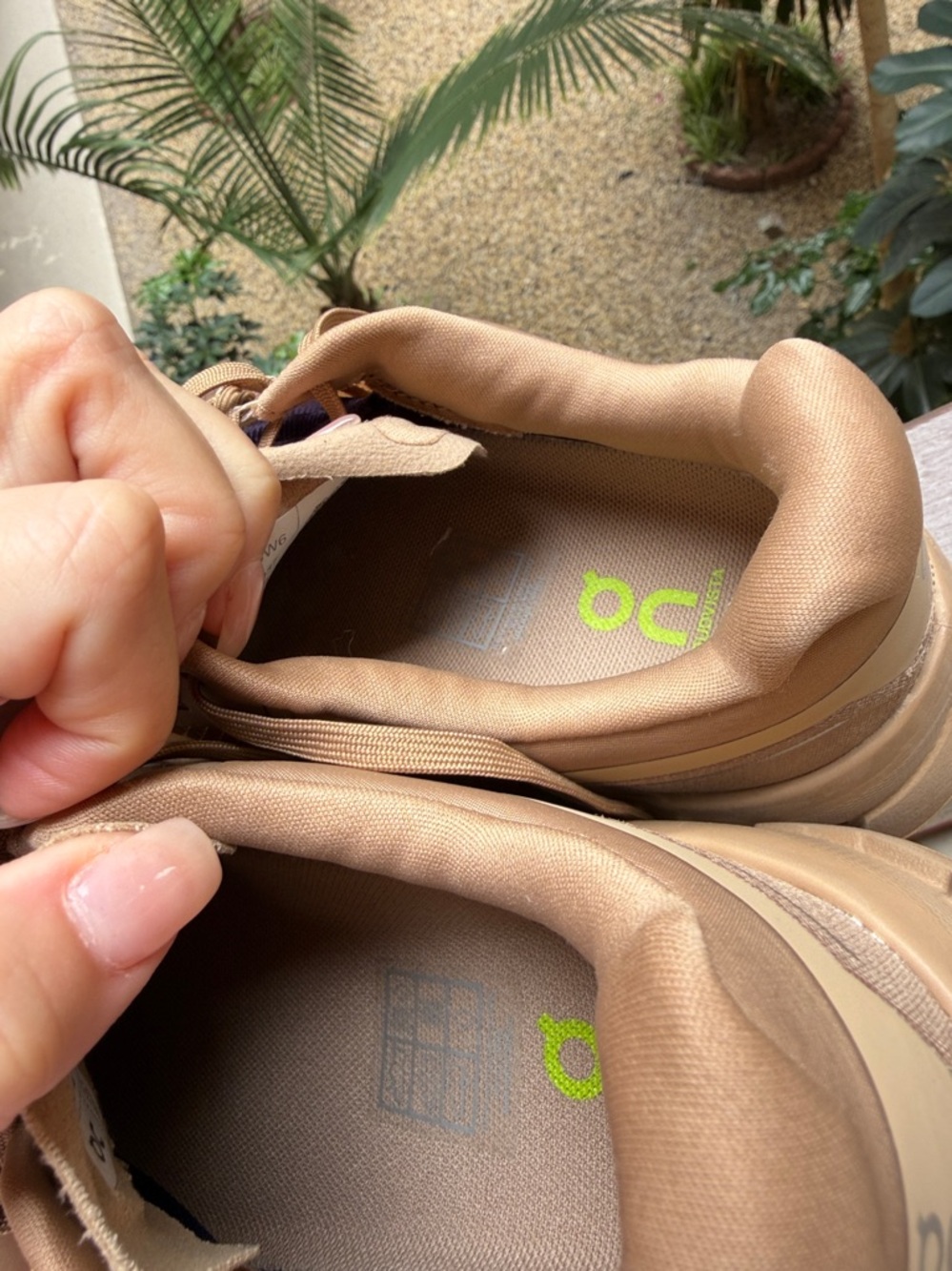 On Running Brown/Tan Cloud Runner Athletic Shoes - Picture 6 of 9